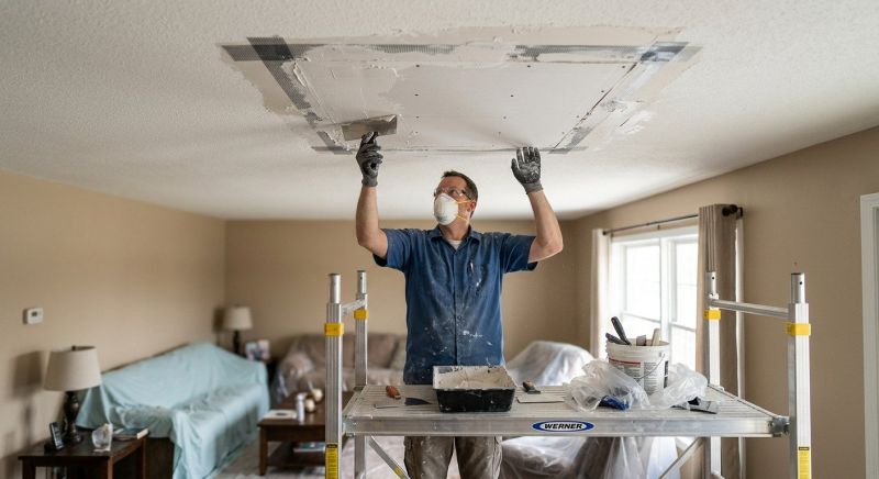 Apartment Ceiling Repair in Wilmington, NC