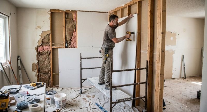 Bedroom Drywall Installation in Denver, CO