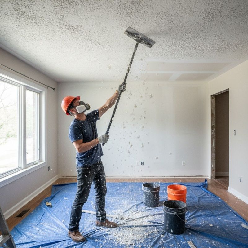 Stipple Ceiling Removal in Gilbert, AZ