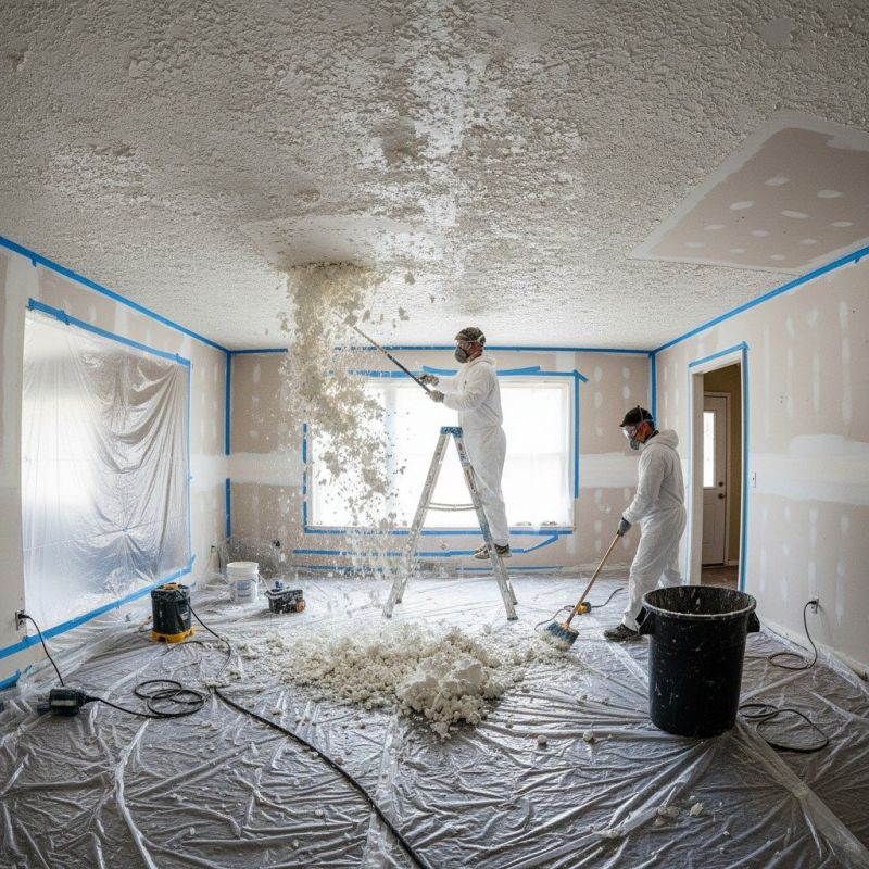 Stipple Ceiling Removal in Littleton, CO