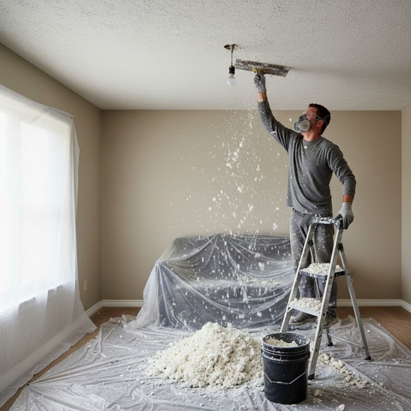 Stipple Ceiling Removal in Terre Haute, IN