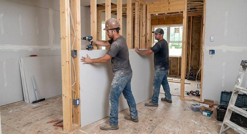 Bedroom Drywall Installation in Littleton, CO